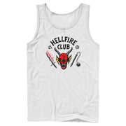 Men's Stranger Things Welcome to the Hellfire Club  Adult Tank Top