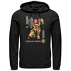 Men's Nintendo Metroid Samus Pose  Adult Pull Over Hoodie