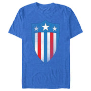 Men's Marvel Avengers Captain America USO Shield  Adult T-Shirt