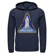 Men's NASA Space Shuttle Triangle Emblem  Adult Pull Over Hoodie