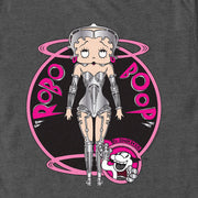 Men's Betty Boop Robot Betty  Adult T-Shirt