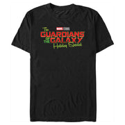 Men's Guardians of the Galaxy Holiday Special Red and Green Logo  Adult T-Shirt