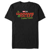 Men's Guardians of the Galaxy Holiday Special Red and Green Logo  Adult T-Shirt