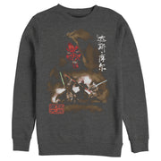 Men's Star Wars Darth Maul Kanji Battle  Adult Sweatshirt