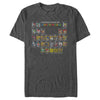 Men's Nintendo Periodic Table of Super Mario  Adult T-Shirt