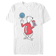 Men's ICEE Bear Spinning and Slurpin'  Adult T-Shirt