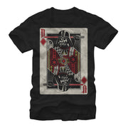 Men's Star Wars Vader in the Cards  Adult T-Shirt