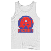 Men's Peacemaker Helmet Logo  Adult Tank Top