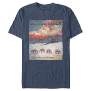 Men's Yellowstone Dutton Ranch Ride For The Brand Snow Poster  Adult T-Shirt