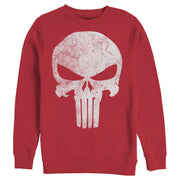 Men's Marvel Punisher Retro Skull Symbol  Adult Sweatshirt