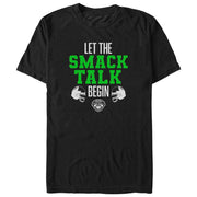 Men's ESPN Let the Smack Talk Begin White  Adult T-Shirt