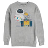 Men's Wall-E Eve Christmas Lights  Adult Sweatshirt