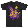 Men's Nintendo Wario Brothers Circle  Adult T-Shirt