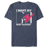 Men's MTV I Want My Music Television  Adult T-Shirt