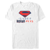 Men's DC League of Super-Pets Superman Logo Cutouts  Adult T-Shirt