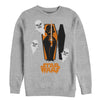 Men's Star Wars Halloween Darth Vader Coffin  Adult Sweatshirt