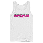 Men's Batman Catwoman Logo  Adult Tank Top