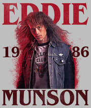 Men's Stranger Things 1986 Eddie Munson  Adult T-Shirt