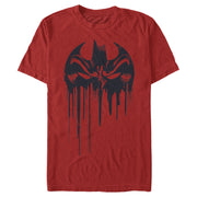 Men's Batman Mask Drip Icon  Adult T-Shirt