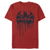 Men's Batman Mask Drip Icon  Adult T-Shirt