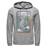 Men's Onward Rubbish & Rainbows Playing Card  Adult Pull Over Hoodie