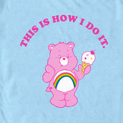 Men's Care Bears This is How I do It Cheer  Adult T-Shirt