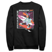 Men's The Simpsons Catch Ya on the Flip Side  Adult Sweatshirt