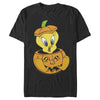 Men's Looney Tunes Halloween Tweety Jack-O-Lantern  Adult T-Shirt