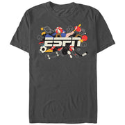 Men's ESPN Sports Logo  Adult T-Shirt