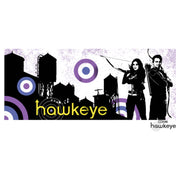 Men's Marvel Hawkeye Cityscape  Adult T-Shirt