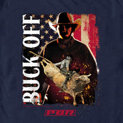 Men's Professional Bull Riders Buck Off  Adult T-Shirt