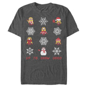 Men's Despicable Me Christmas Up to Snow Good  Adult T-Shirt