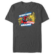 Men's Spider-Man: Beyond Amazing Web Slinging  Adult T-Shirt