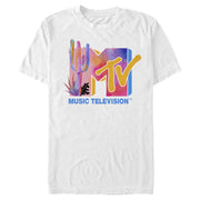 Men's MTV Cactus and Aloe Logo  Adult T-Shirt