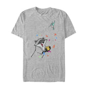 Men's Pocahontas Meeko & Flit Game  Adult T-Shirt