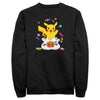 Men's Pokemon Halloween Pikachu Candy Bag  Adult Sweatshirt