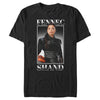 Men's Star Wars: The Mandalorian Fennec Shand Portrait  Adult T-Shirt