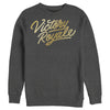 Men's Fortnite Victory Royale Gold Script  Adult Sweatshirt