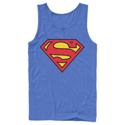 Men's Superman Classic Logo  Adult Tank Top