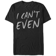 Women's CHIN UP I Can't Even  Adult Boyfriend Tee