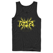 Men's Batman Logo Kanji Characters  Adult Tank Top