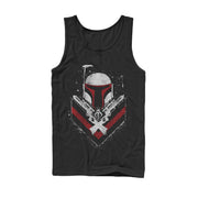 Men's Star Wars Boba Fett No Threats Only Promises  Adult Tank Top