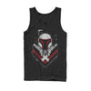 Men's Star Wars Boba Fett No Threats Only Promises  Adult Tank Top