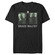 Men's Harry Potter Draco Malfoy Year Panels  Adult T-Shirt