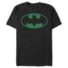 Men's Batman St. Patrick's Day Cloverfield Bat Logo  Adult T-Shirt