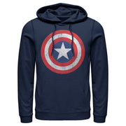 Men's Marvel Captain America Classic Shield  Adult Pull Over Hoodie