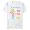 Men's Care Bears Kindness Love Peace Hope Bears  Adult T-Shirt