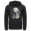 Men's Star Wars: The Clone Wars Commander Rex Big Face  Adult Pull Over Hoodie