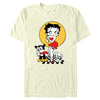 Men's Betty Boop Full Moon Characters  Adult T-Shirt