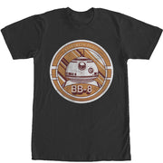 Men's Star Wars The Force Awakens BB-8 Astromech Droid Round  Adult T-Shirt